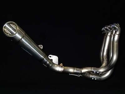 Kawasaki Ninja H2 & H2R Vandemon Brushed Titanium Exhaust System - Image 1 of 4