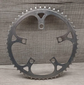 Vintage Sugino Alloy Chainring 52 Tooth  110 BCD  - Silver - Picture 1 of 4