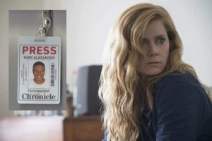 Sharp Objects Bildschirm gebraucht St Louis Chronik männlicher Presseausweis mit Clip (A1) - Bild 1 von 4