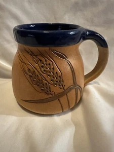 Homestead Heritage Stoneware Mug Studio Art Pottery Signed Jenni 2006 Waco Texas - Picture 1 of 9