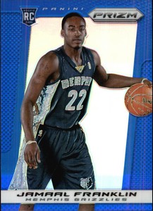 2013-14 Panini Prizm Prizms Blue Grizzlies Basketball Card #269 Jamaal Franklin
