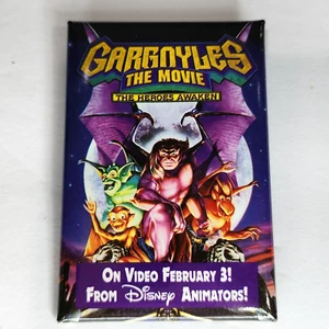Gargoyles The Movie Heroes Awaken Promotional Pin Pinback Disney - Picture 1 of 2