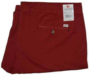PIONIER ® Herren Shorts Bermuda Übergröße Kurzhose Rotbraun Luca 2. WAHL - Bild 1 von 4