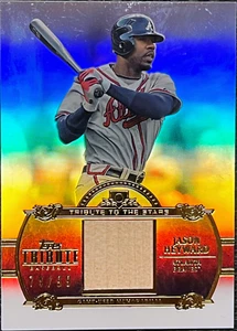 Jason Heyward 2013 Topps Tribute #TTSR-JHE Tribute to the Stars/99 - Imagen 1 de 2