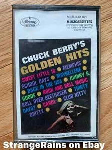 Chuck Berry - Golden Hits - Cassette Tape - Sweet Little Sixteen - PLAY TESTED - Picture 1 of 6