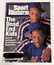 Darryl Strawberry Doc Gooden Autographed Sports Illustrated 2/27/1995, Mets