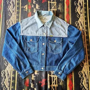 🇮🇹Made in Italy Special Edition Wrangler Women's Peter Max Retro Jacket - Picture 1 of 10