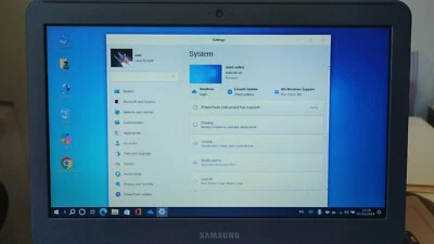Notebook Samsung Chromebook 3 4GB Ram 32GB SSD 11,6 Polegadas - Preto - XE500C13-K02US - Imagem 1 de 4