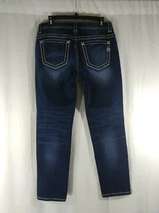 Miss Me Womens Jeans - Sz 28 - SLIM BOYFRIEND ANKLE MADE IN USA - Picture 1 of 6