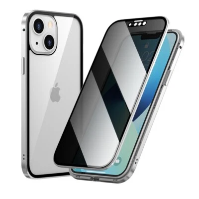 Funda Magnética Anti Peep Doble Cristal Cubierta Para iPhone 17 16e 15 14 13 12 Pro Max Foto 1 de 4