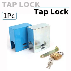 Verschluss Hahn Schutzhülle für Außen Garten Schloss Wasserhahn Hahn abschließbar Schutz - Bild 1 von 19