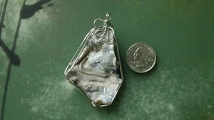 Beautiful Large Geode Pendant Jewelry Piece - Picture 1 of 2