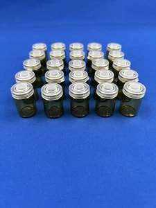 Rollrandgläser Schnappdeckelgläser Braunglas 25 Stk. Laborglas Laborzubehör 3019 - Bild 1 von 3