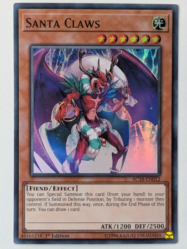Weihnachtsunterweltler AC18-EN012 Super Rare EN NM YUGIOH - Bild 1 von 1