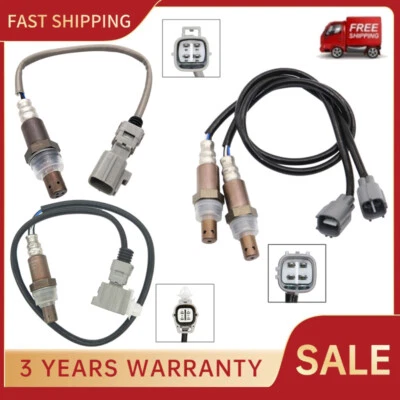 Conjunto de 4 sensores de oxigênio para 2004-2006 Lexus RX330 2004-07 Toyota Highlander 3.3L - Imagem 1 de 4