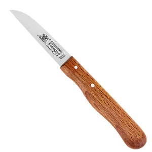 Solingen Küchenmesser Gemüsemesser Obstmesser Schälmesser Carbonstahl Buchenholz - Bild 1 von 3