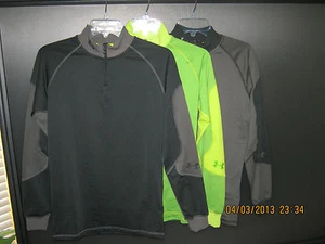 Camicie Under Armour Catalizzatore Atletico Under Armour Cerniera 1/4 Poliestere Compressione Coldgear - Foto 1 di 24