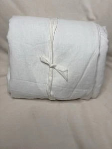 West elm European Flax Linen Blackout 1 Curtain - 48x84 - White - Picture 1 of 4