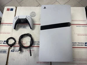 Sony Playstation 5 Pro CFI-7019 2TB Home Disc-Free Console | White - Picture 1 of 14