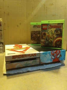 Xbox One Marvel Spider-Man Lontano Da Casa Console Usata Funziona, Gioca Giochi E DVD - Foto 1 di 22