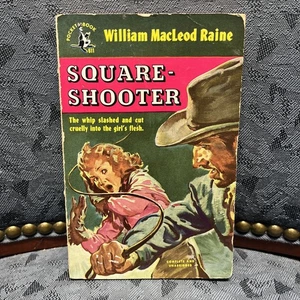 Square Shooter Western by William MacLeod Raine Pocket Book 1949 - Picture 1 of 6