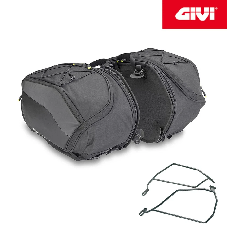 Bolsas Laterales 30L EA127B Soportes GIVI Ducati Monster 1100 2012 2013 2014