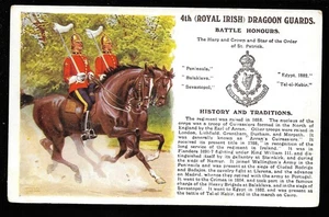 4th (Royal Irish) Dragoon Guards  - Militaria - Carte postale (postcard) - Picture 1 of 2