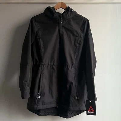 GERRY Women’s Size L Large Jacket Soft Shell Faux Fur Lined Zip Up - Image 1 of 4