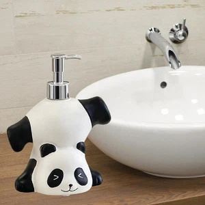 Refillable Panda Soap Dispenser Hand Soap Dispenser Multipurpose Decorative - Picture 1 of 5