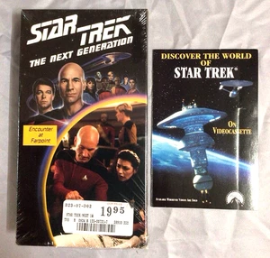 Star Trek The Next Generation VHS Pilot Episode 1-2 Encounter At Farpoint w adv - Bild 1 von 12