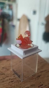 Disney Alice In Wonderland Cheshire Cat Glass Figurine Paris 2000's collectors - Picture 1 of 4