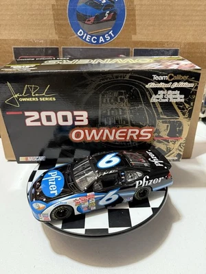 Mark Martin #6 Pfizer 2003 Owners Series 1/24 Nascar Diecast - Image 1 of 4