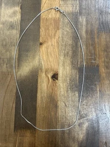 18,5 Zoll italienische Sterlingsilber Box Kette 2,15 Gramm - Bild 1 von 5