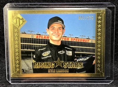 Kyle Larson RC 2013 Press Pass Total Memorabilia Rising Stars #1/275 First Made - Image 1 of 2