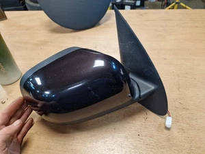 * Nissan Micra K13 MK4 O/S Driver Right Side Wing Mirror BLACK GAB - Picture 1 of 11