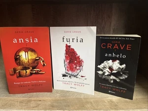 Serie Crave Anhelo / Furia / Ansia Set 3 Pack.   TRACY WOLFF.    Spanich - Picture 1 of 7