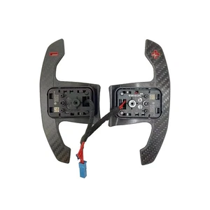 Carbon Fiber Steering Wheel Paddle Shifter For BMW G20 G22 G30 G80 G01 X3 X4 X5 - Picture 1 of 8