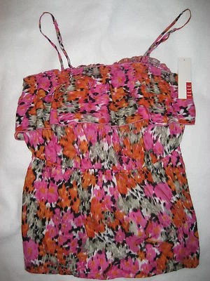 Juniors Elle Spaghetti Strap Top - Size L - New with Tag - Image 1 of 2