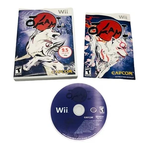 Okami (Nintendo Wii 2008) Video Game Complete with Manual CIB Tested Working - Picture 1 of 6