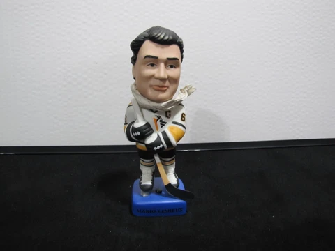 Mario Lemieux  Pittsburgh Penguins SAM Ceramic Bobblehead Cover
