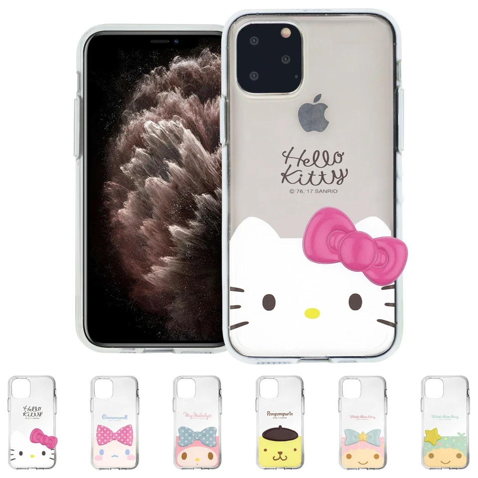 Funda Hello Kitty Face Jelly para iPhone 16 15 14 13 Pro Max Galaxy S25 Plus Foto 1 de 1