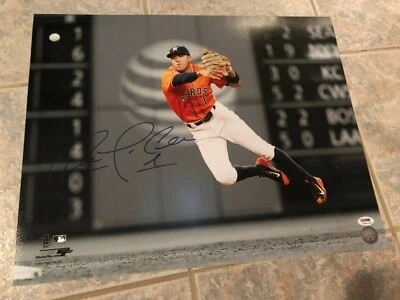 Carlos Correa Signed Autographed 16x20 Photofile Photo PSA DNA COA Astros - Image 1 of 4