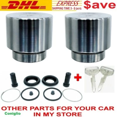COROLLA KE30 KE35 KE36 KE38 KE50 KE55 PISTON FRONT DISC BRAKE + REPAIR KIT  KEYS - Image 1 of 4