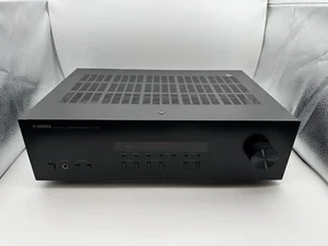 Yamaha R-S201 Natural Sound Stereo Receiver - Black - Picture 1 of 2