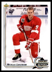 1992-93 Upper Deck Nicklas Lidstrom Detroit Red Wings #363