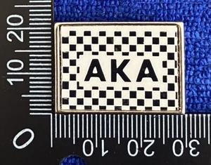 SKA - AKA - Vintage Pin Badge * - Picture 1 of 2