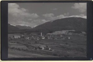 SCIABES  (BZ) PRESSO BRESSANONE VISTA PAESE SCHABS BEI  BRIXEN B404 - Foto 1 di 1