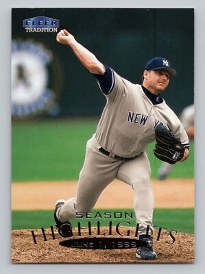1999 Fleer Tradition Update - Roger Clemens #U-143 - Image 1 of 2