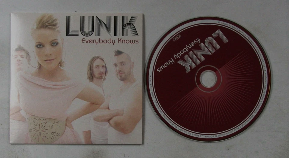 Lunik Everybody Knows EU Cardcover CDSingle 2009 - Bild 1 von 1