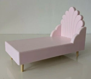 Miniature Dollshouse Accessories Pink Mermaid Bed 1:12th Scale Miniature Size  - Picture 1 of 3